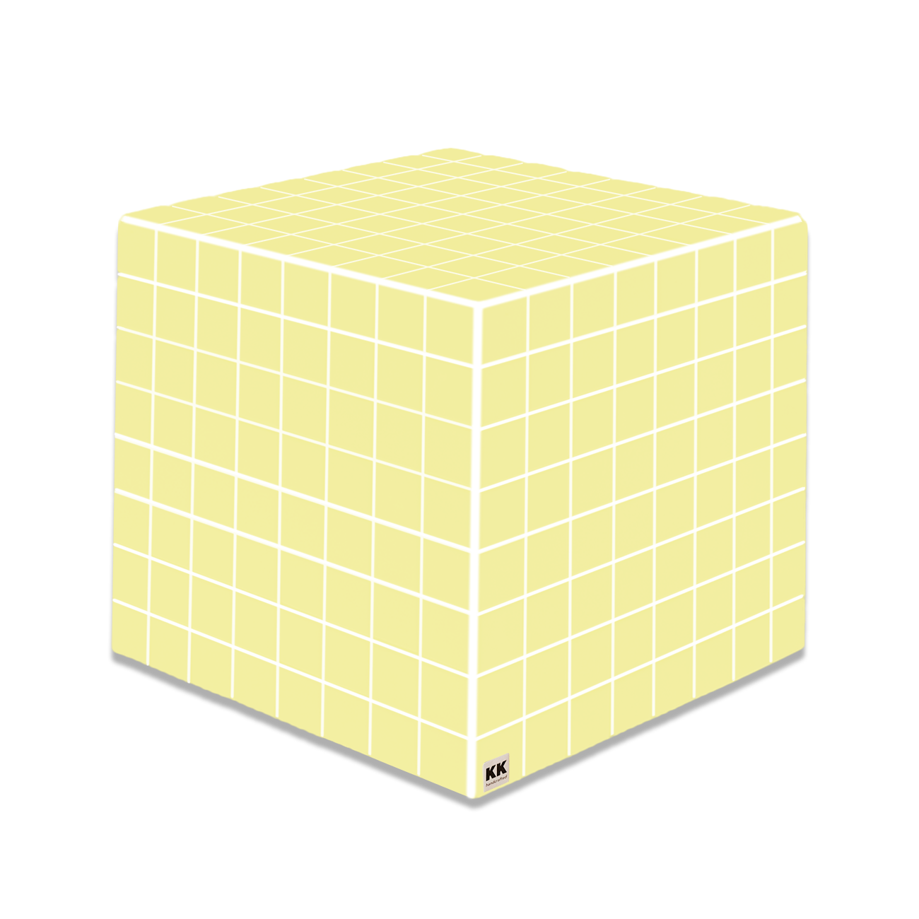 THE KALINSKI KUBE Citron [40x40]